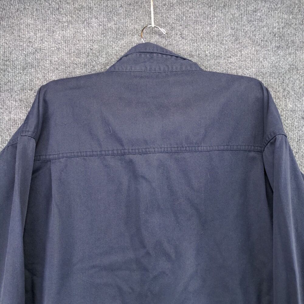 Blue Generation Mens Button Front Shirt Blue 2XL Embroidered Subaru Logo - Picture 8 of 15